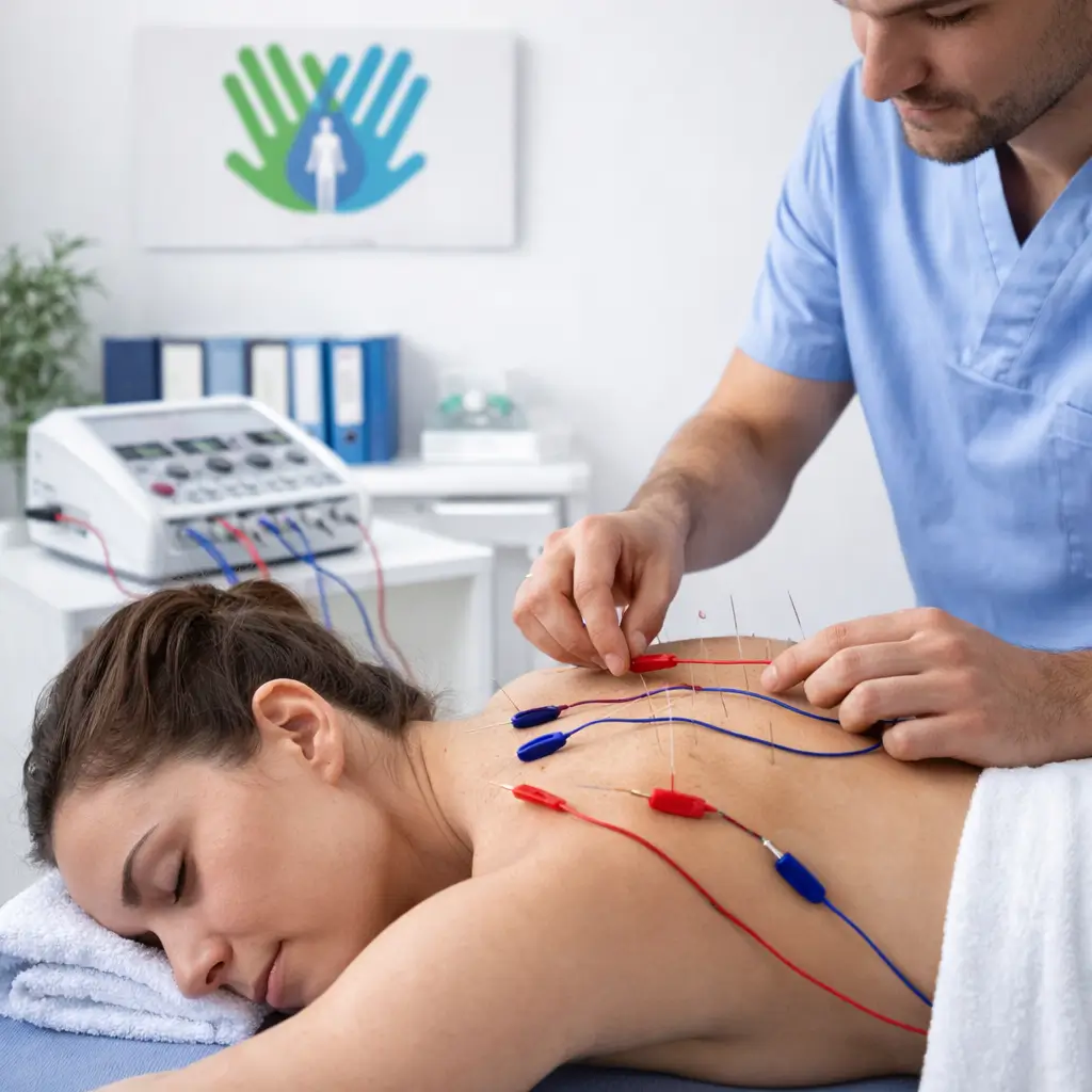 Zabieg elektroakupunktury w FizjoMed Świnoujście